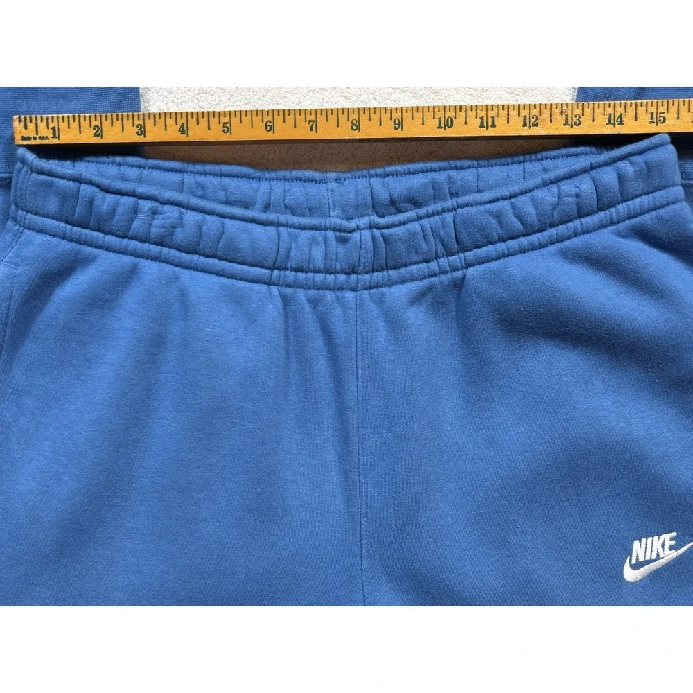 Nike Men's Sportswear Club Fleece Joggers Sweatpants Size Medium Blue -2121
